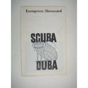 New Theatre Playbill Scuba Duba Jerry Orbach Brenda Smiley Dec 1967 Jan 9 1968